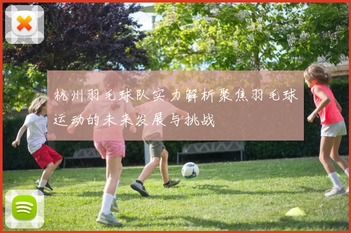 杭州羽毛球队实力解析聚焦羽毛球运动的未来发展与挑战